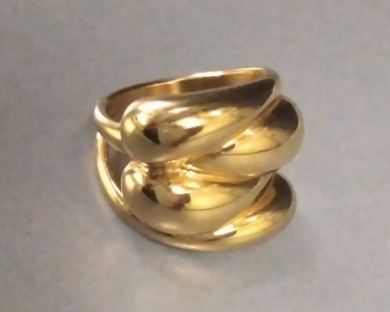 Bague pour femme en acier inoxydable