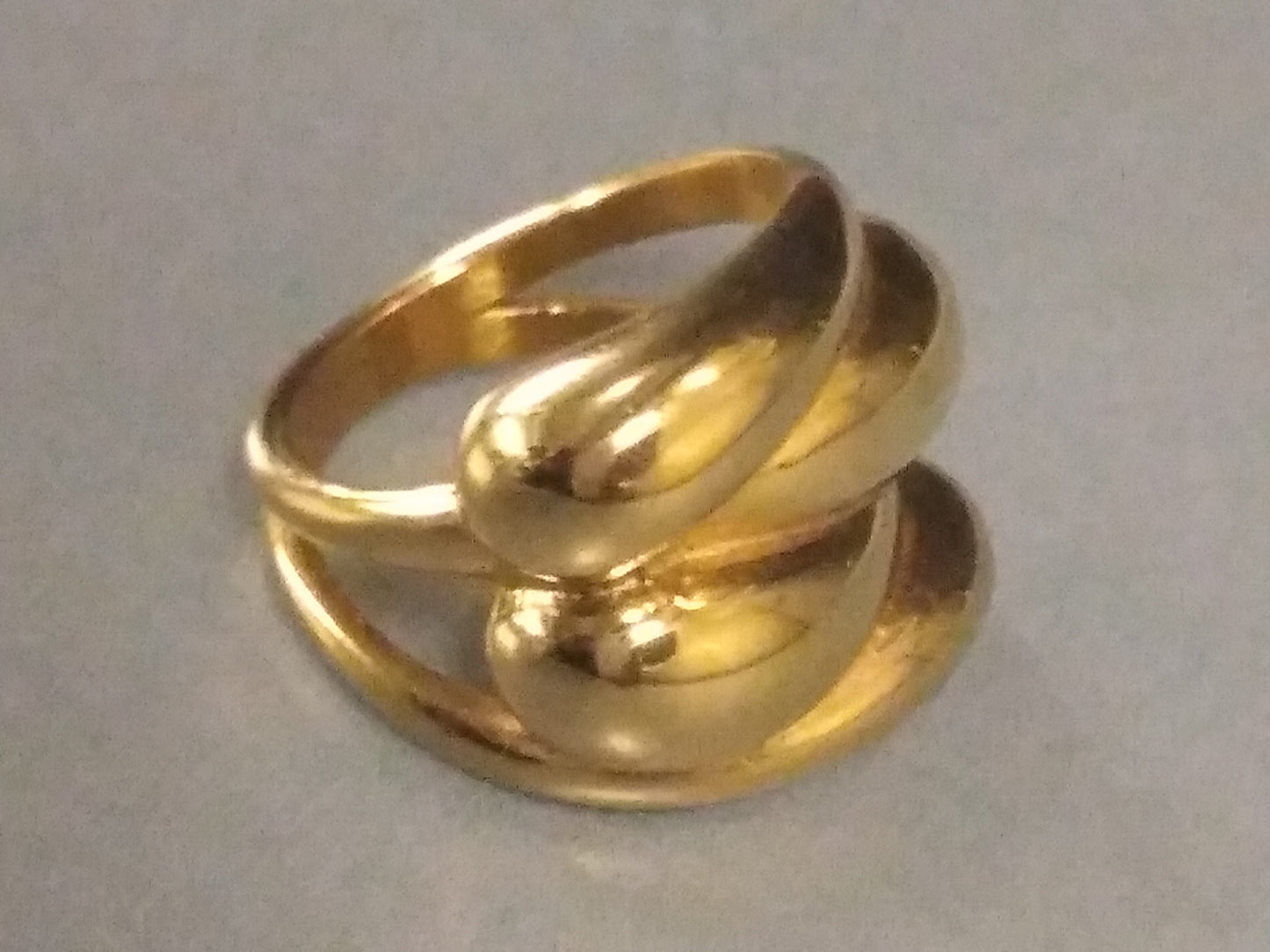 Bague pour femme en acier inoxydable