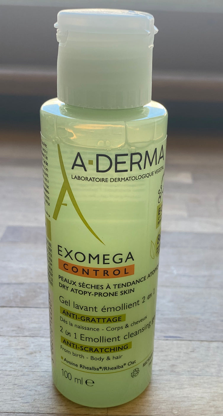 Aderma Exomega Gel Lavant Émollient 2En1 Corps et Cheveux