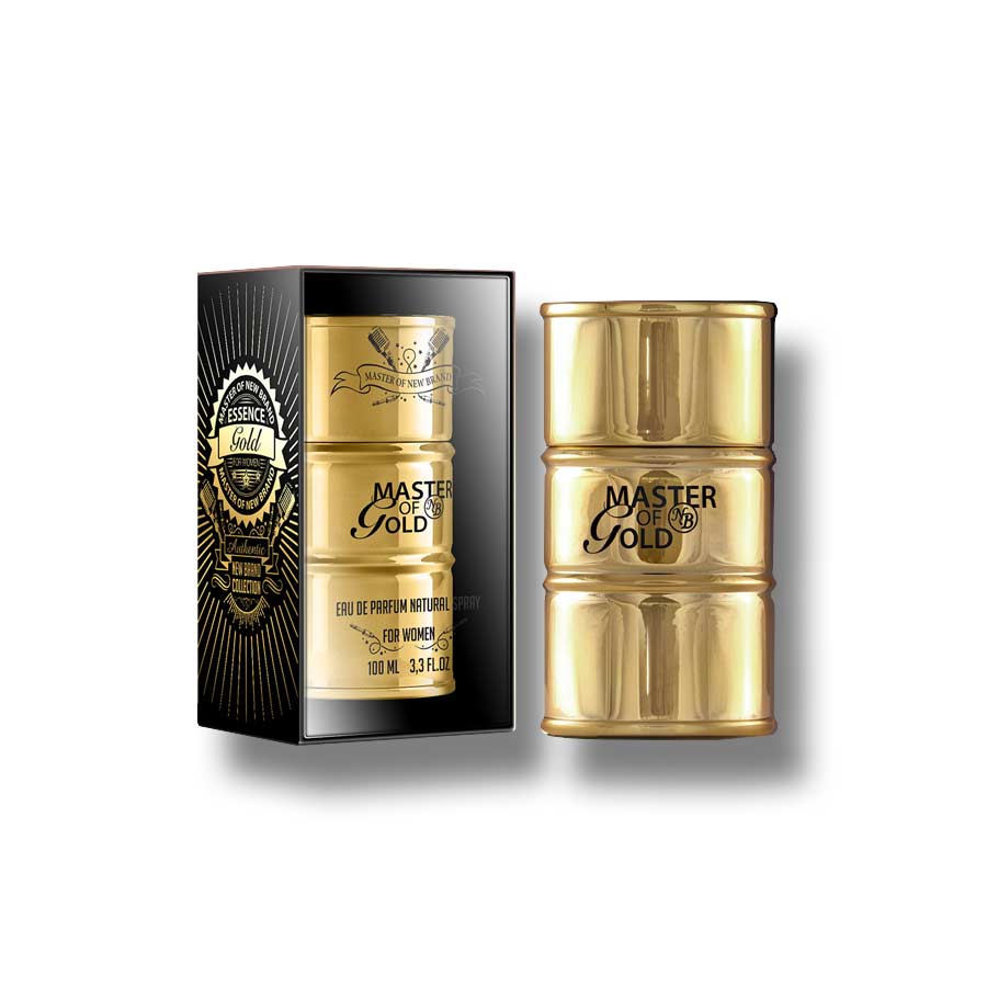 Parfum New Brand Master Essence Gold Women 100ml edp