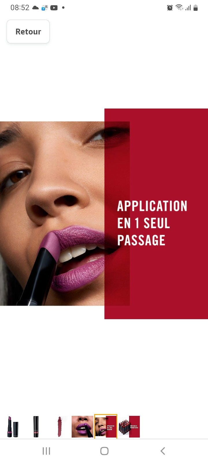 Rimmel - Rouge à Lèvres Lasting Finish Extrême - Fini satiné - Couleur intense