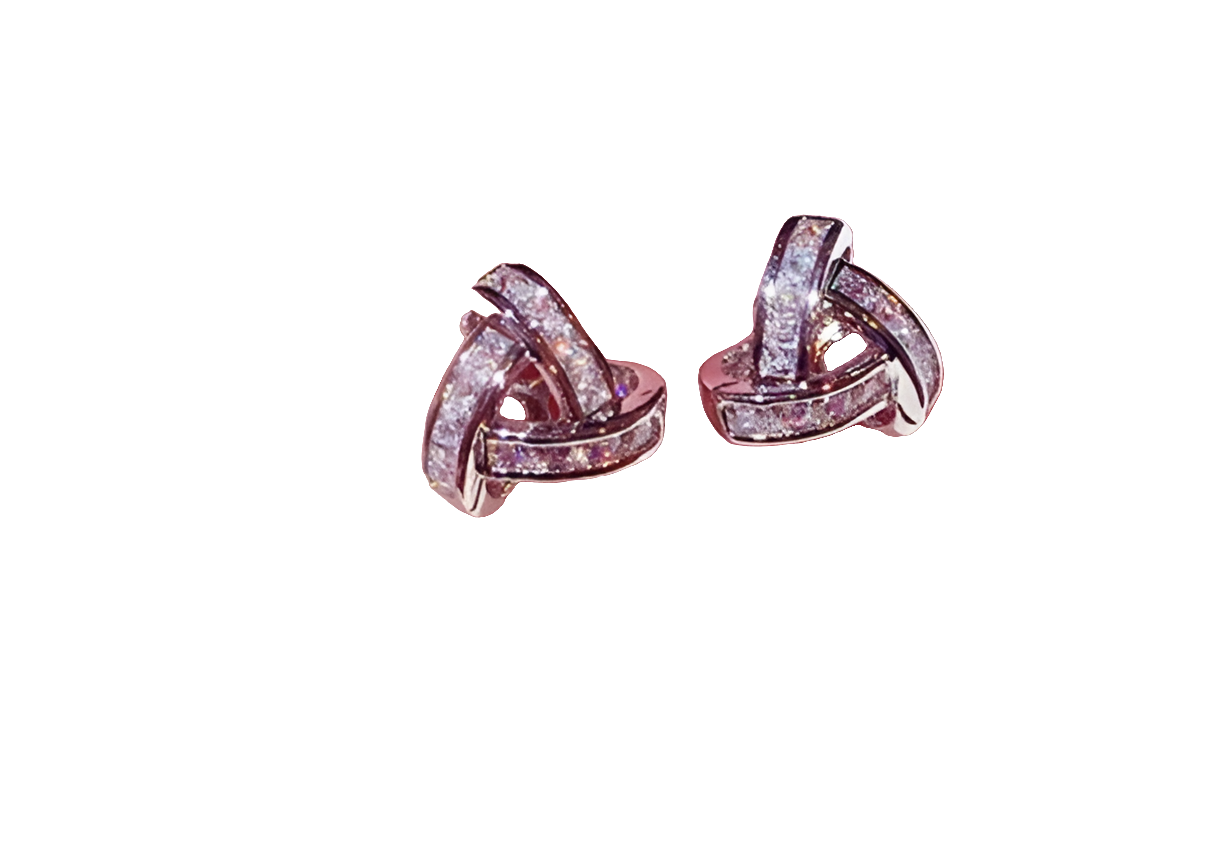 Collier de luxe avec Ailes d'angle et boucles d'oreilles
