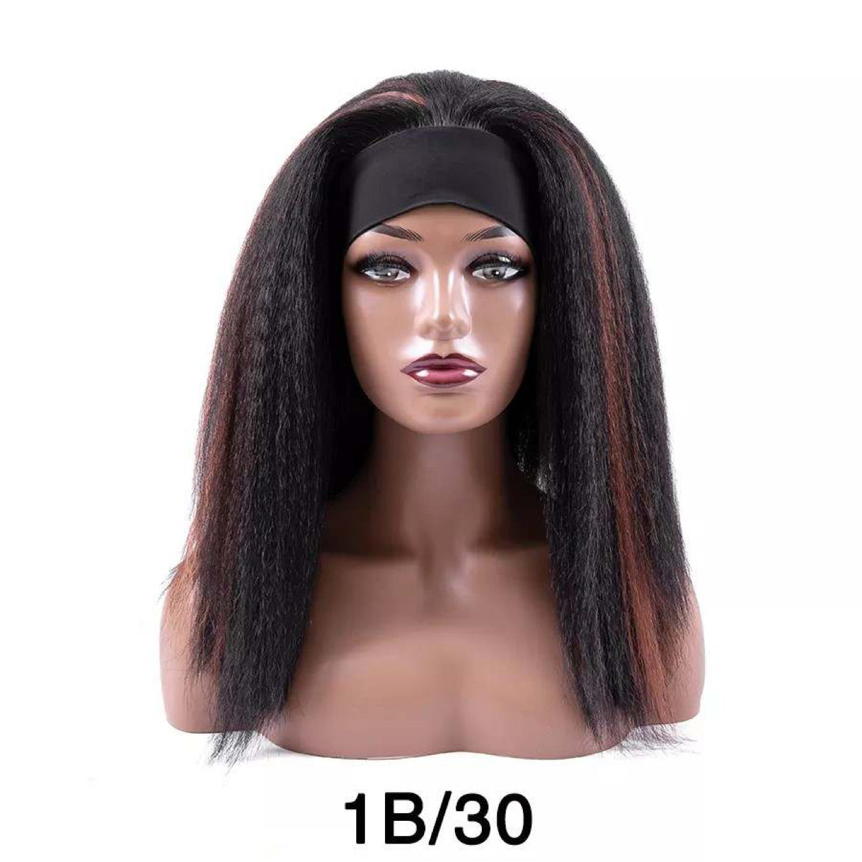 Perruques yaki avec bandeau