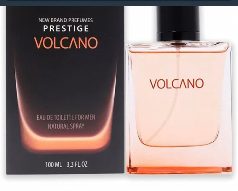 New Brand Volcano Eau de Toilette Pour Homme 100 ml